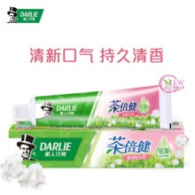 黑人（DARLIE）茶倍健茉莉白茶牙膏140g