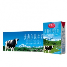 麦趣尔 新疆麦趣尔纯牛奶 250ml*24盒