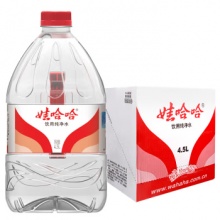 娃哈哈 纯净水饮用水 4.5L*4桶