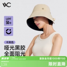 VVC 黑胶防晒帽